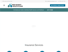 Tablet Screenshot of freemarketplans.com